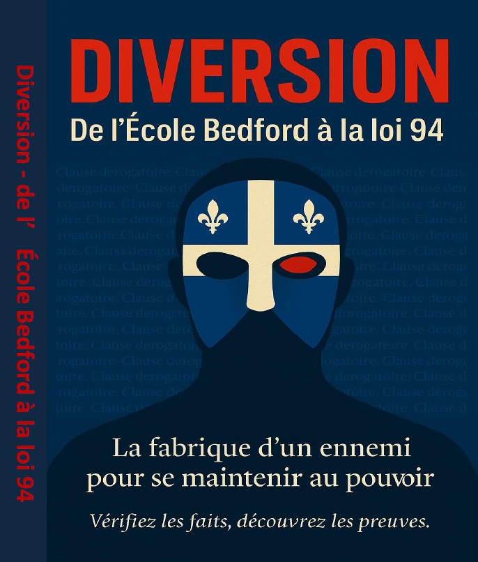 Couverture du livre Diversion, de l’École Bedford à la loi 94